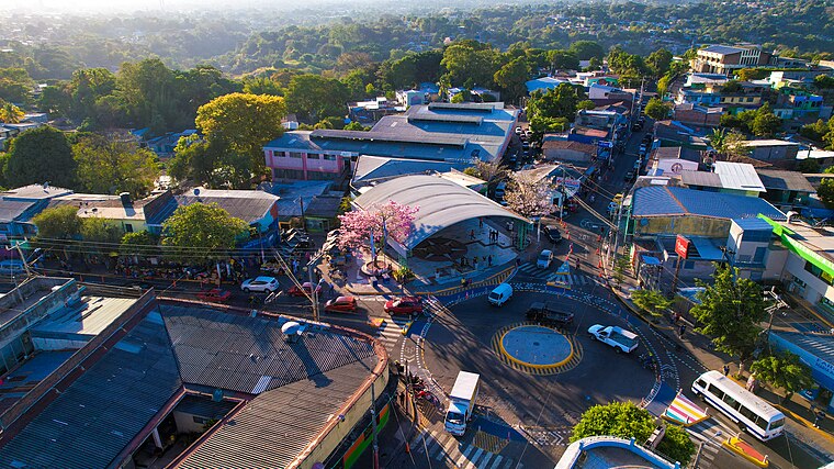 Ciudad Delgado El Salvador vista urbana